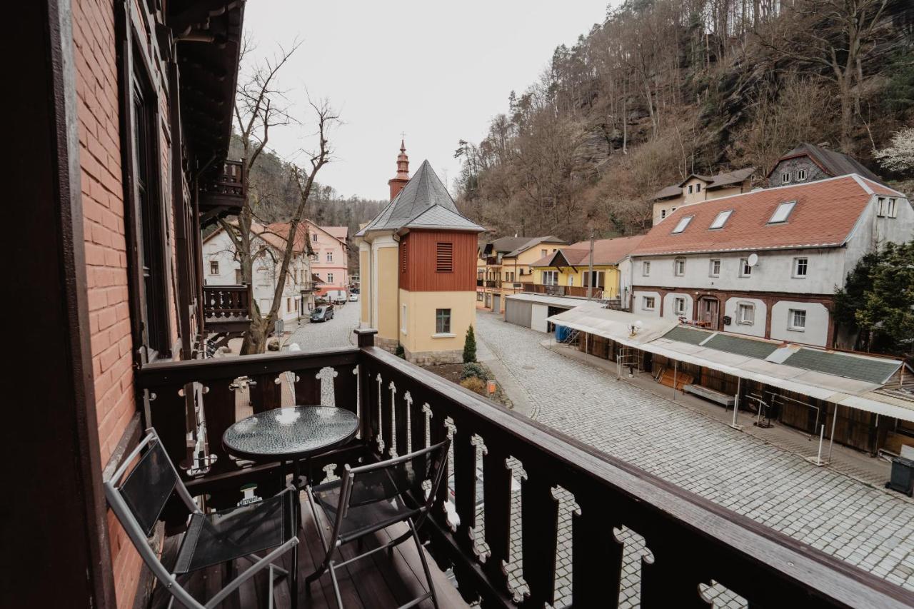 Hotel U Lípy Hřensko Exterior foto